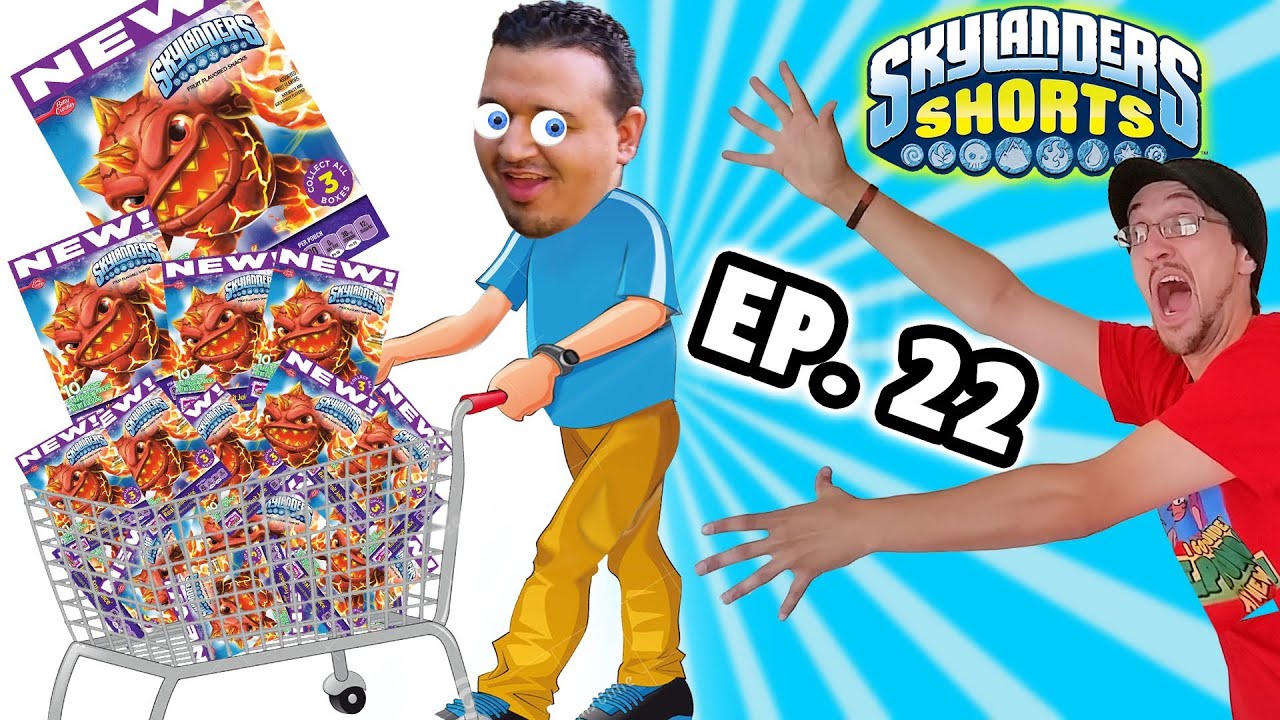 Skylanders Shorts: Ep. 22 - Sold Out Fruit Snacks! (Betty Crocker Skylanders Gummies Skit)