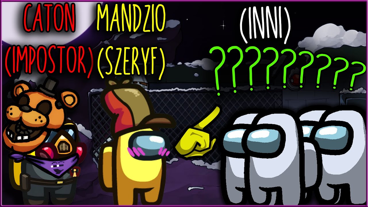 CZY POKONAM INNYCH YOUTUBER&Oacute;W JAKO IMPOSTOR? 🔪 | Among Us Town of Us