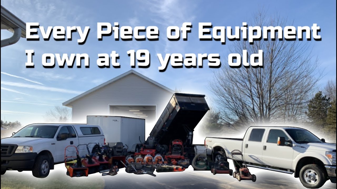 My 2019 Lawn Care Equipment Tour