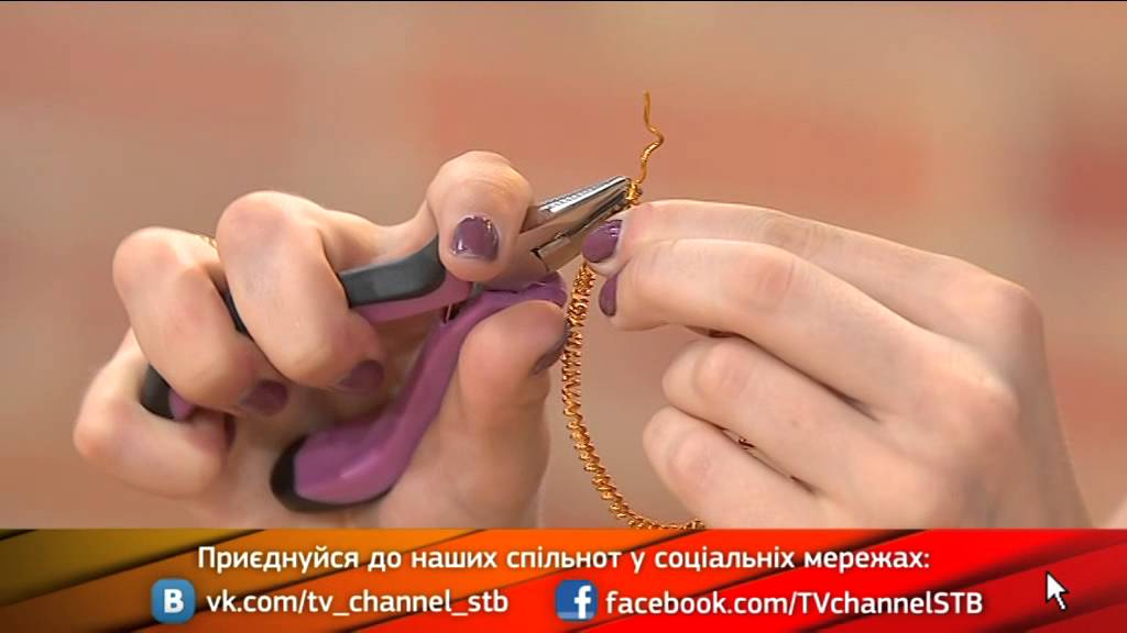 Серьги в технике «ганутель» - Все буде добре - Выпуск 527 - 07.01.2015 - Все будет хорошо