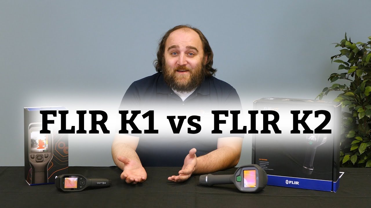 FLIR K1 vs K2 Firefighting Thermal Cameras | Comparison & Demo