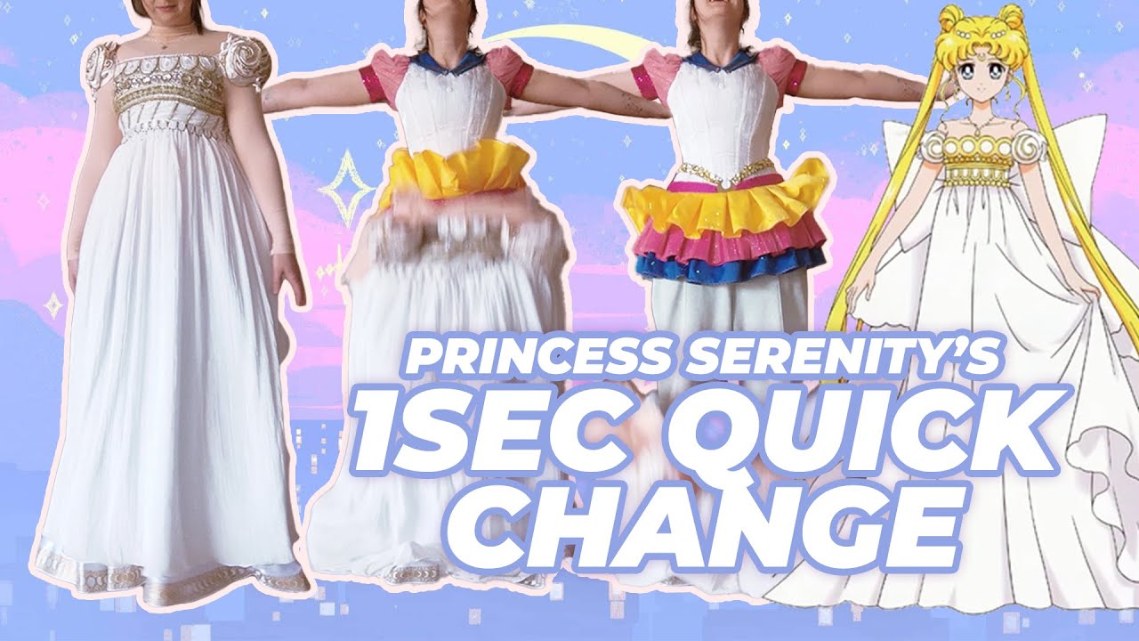 How to go from Serenity to Sailor Moon in 1 second: A QUICK CHANGE COSTUME #WCS2025