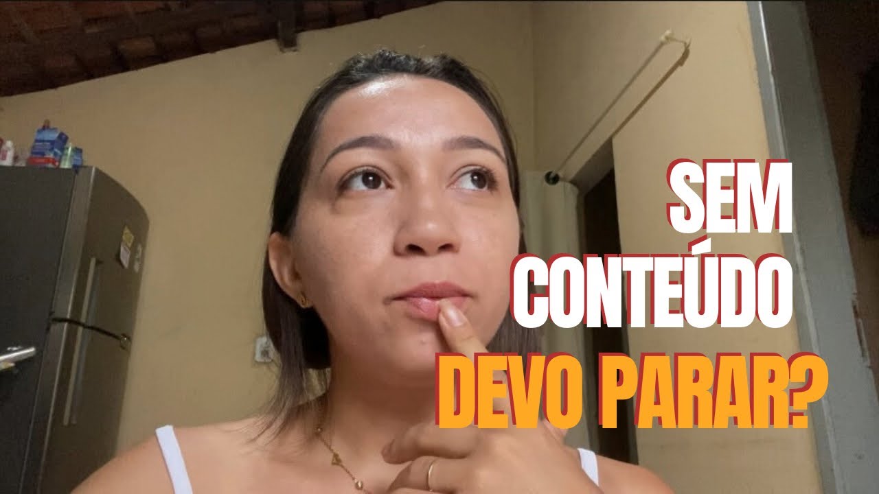 Quando Falta Ideia, a Gente Some… Meu Desabafo