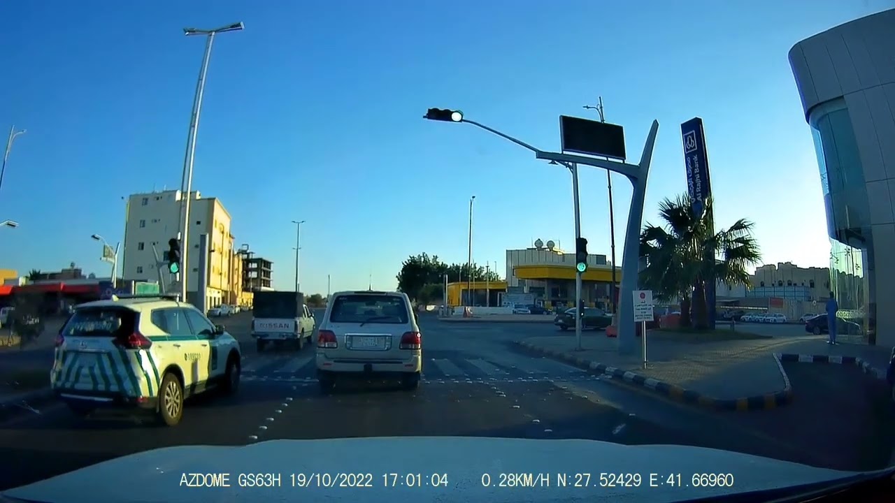 جولة خفيفه داخل  جزء من مدينة حائل