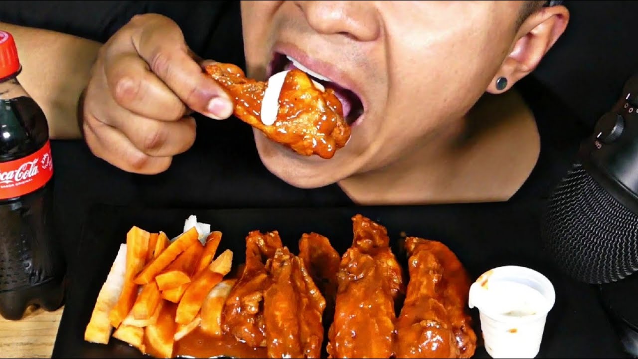 ALITAS PICOSAS 🍗| ASMR