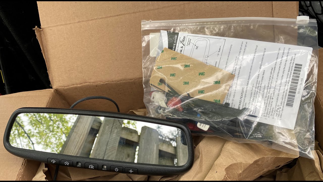 Ford Maverick Homelink Mirror Install