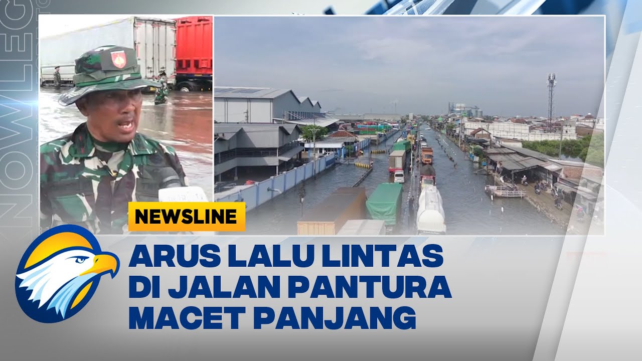 Banjir Rendam Kaligawe Semarang, Aktivitas Warga Terganggu - [Newsline]