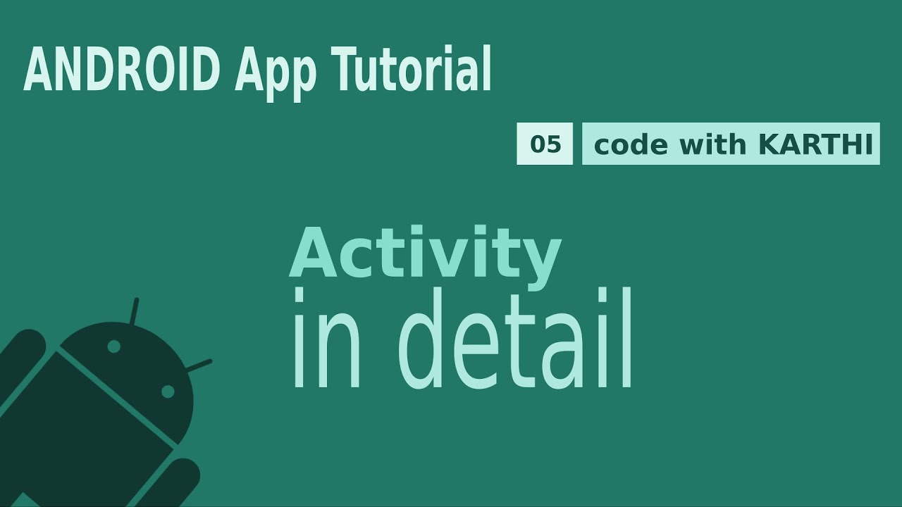 #Android Activity in detail. Android app development Lesson 5 Activity, View.OnClickListeners