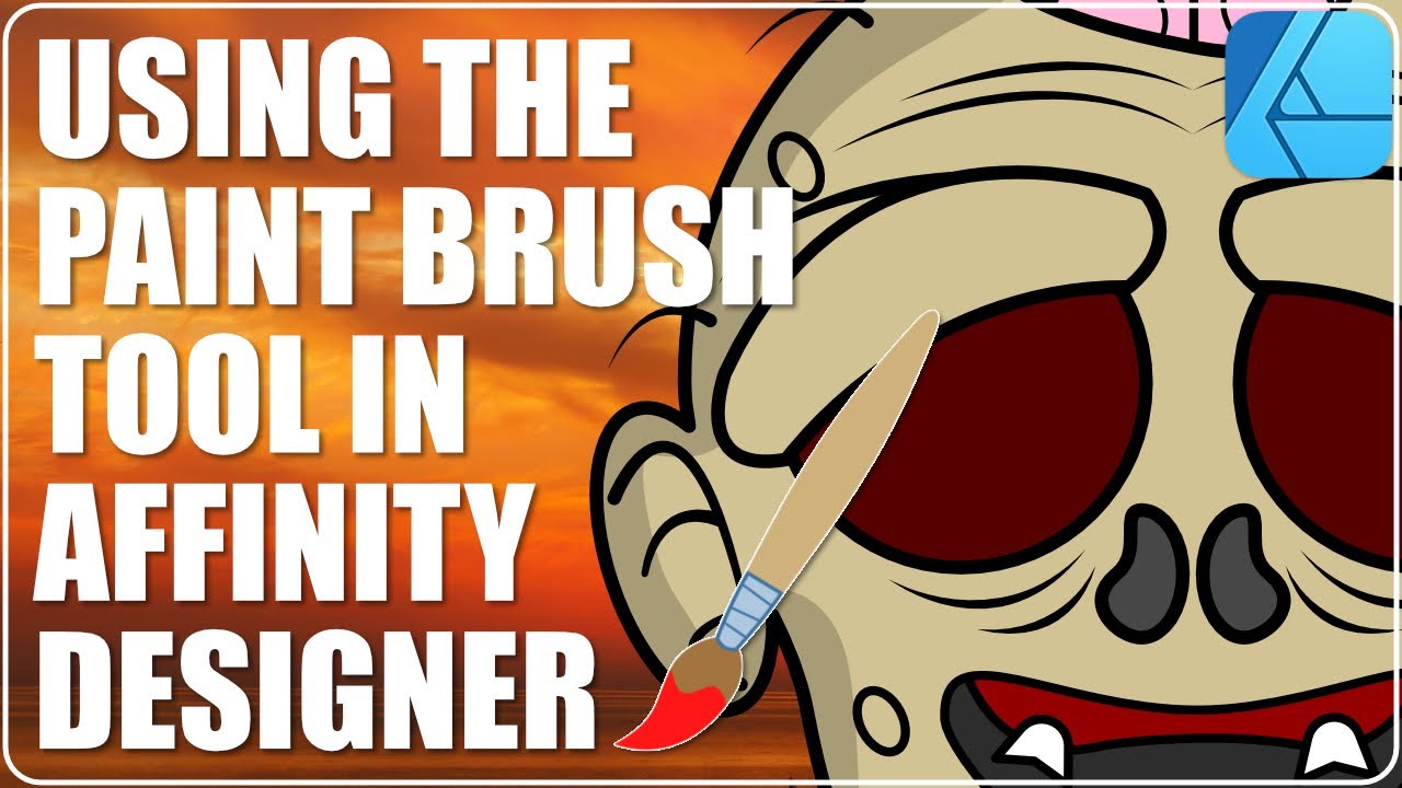 Using The Paint Brush Tool in Affinity Designer