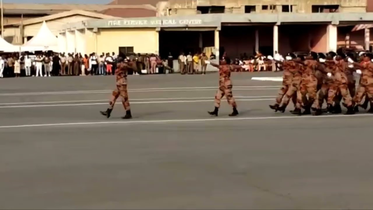 GHANA FIRE SERVICE PASSING OUT PARADE |Accra Fire Academy & Training School (FATS) Recruit Course 55