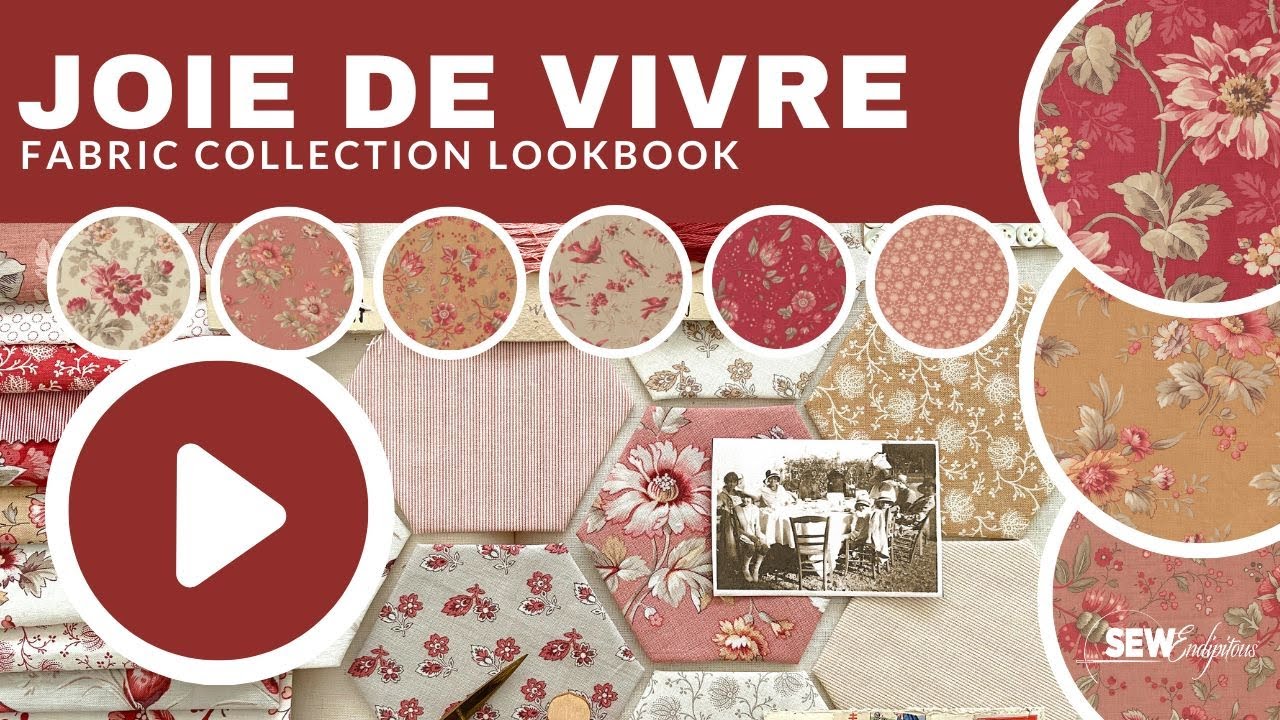 Joie de Vivre Fabric Collection Designed by French General for Moda Fabrics
