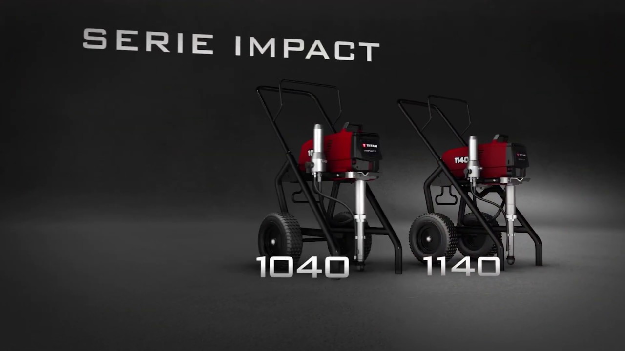 Equipos para Pintar Airless Impact 740, 840, 1040, 1140 de Titan