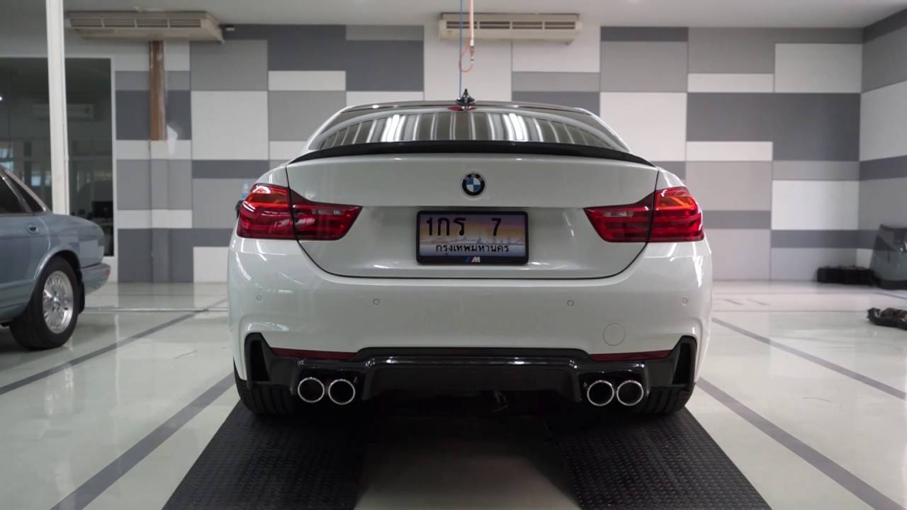 BMW F32 series 4 W/ IPE-F1 innotech performance exhaust