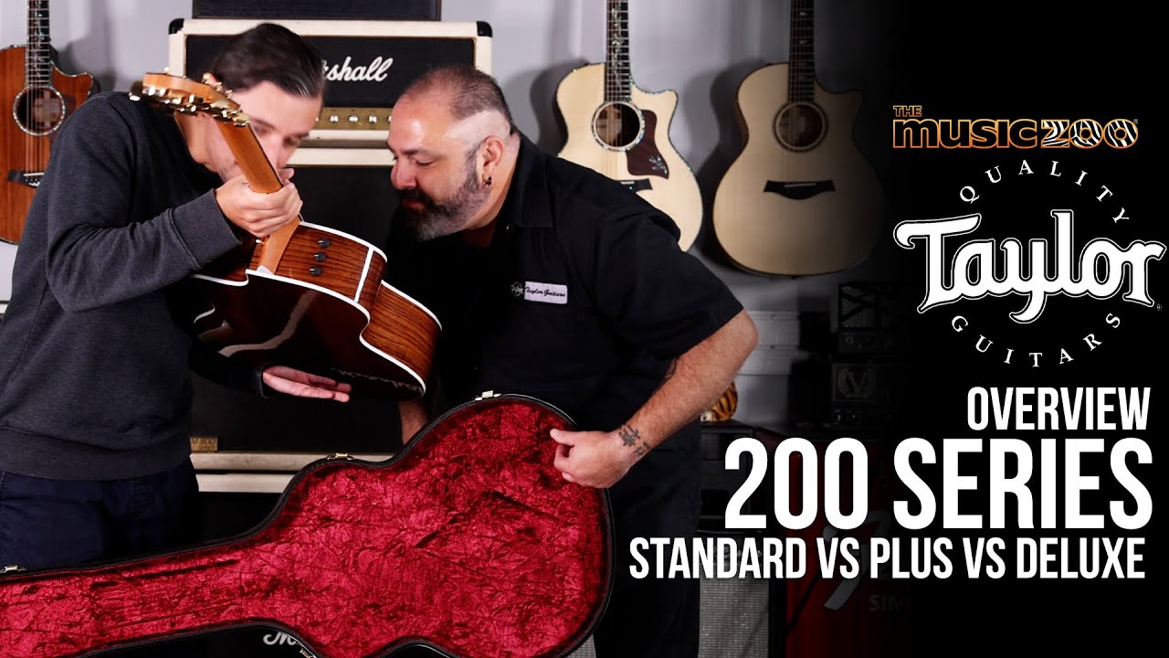Акустические системы Taylor 200 Series Standard, Plus и Deluxe! Все они отличного качества. Что п...