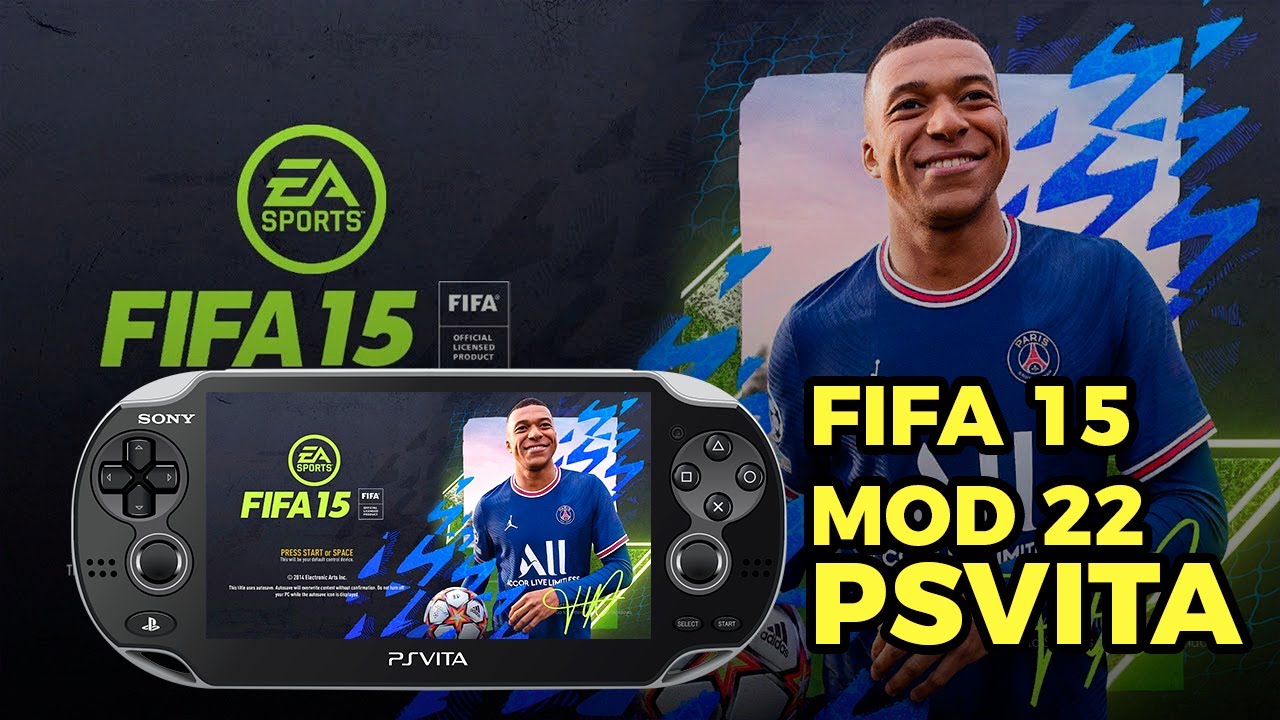 FIFA 15 Mod 22 Gameplay PS VITA
