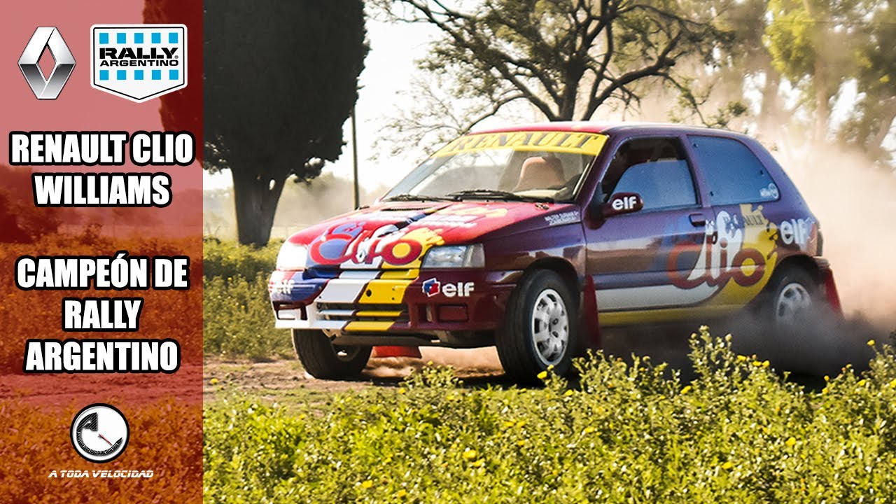 RENAULT CLIO WILLIAMS CAMPE&Oacute;N RALLY ARGENTINO - Walter Suriani