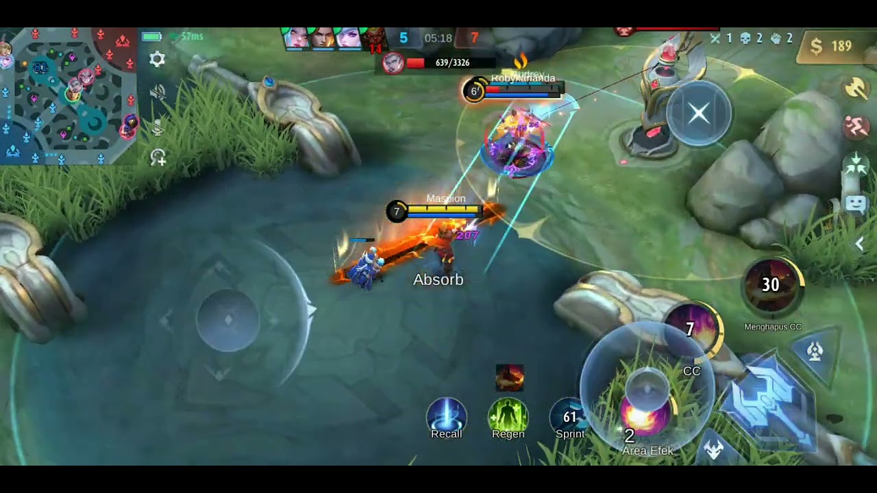 #part1 gameplay seru mobile legends valir #game mlbb #mobilelegends #mobilelegend #valir