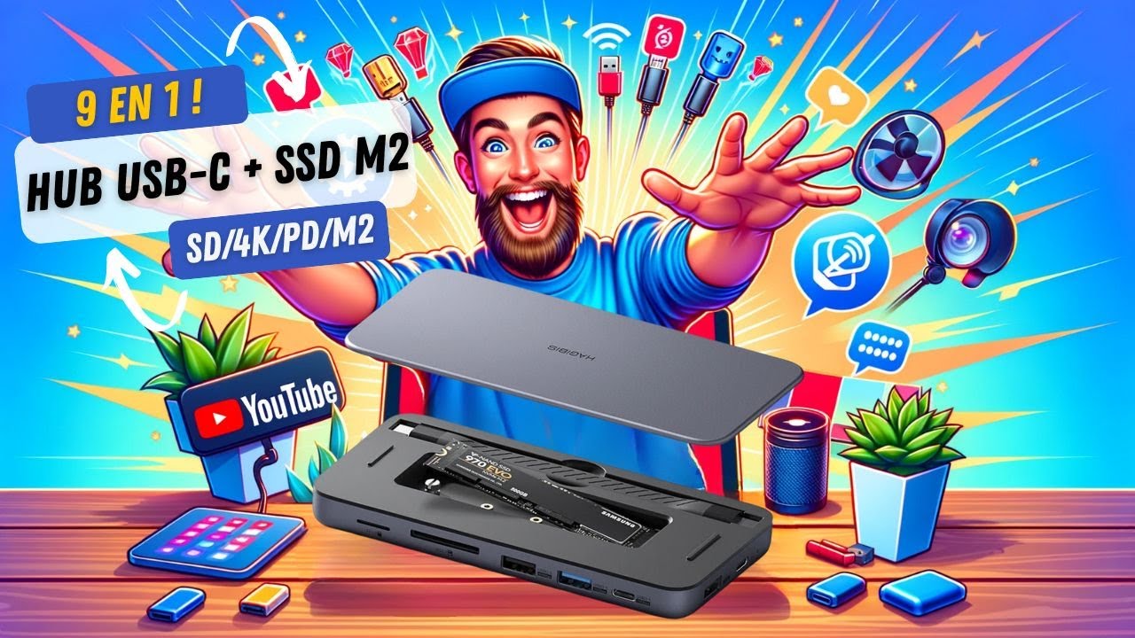Ce Hub USB-C avec SSD M2 Va Changer Votre Vie – Découvrez Comment!