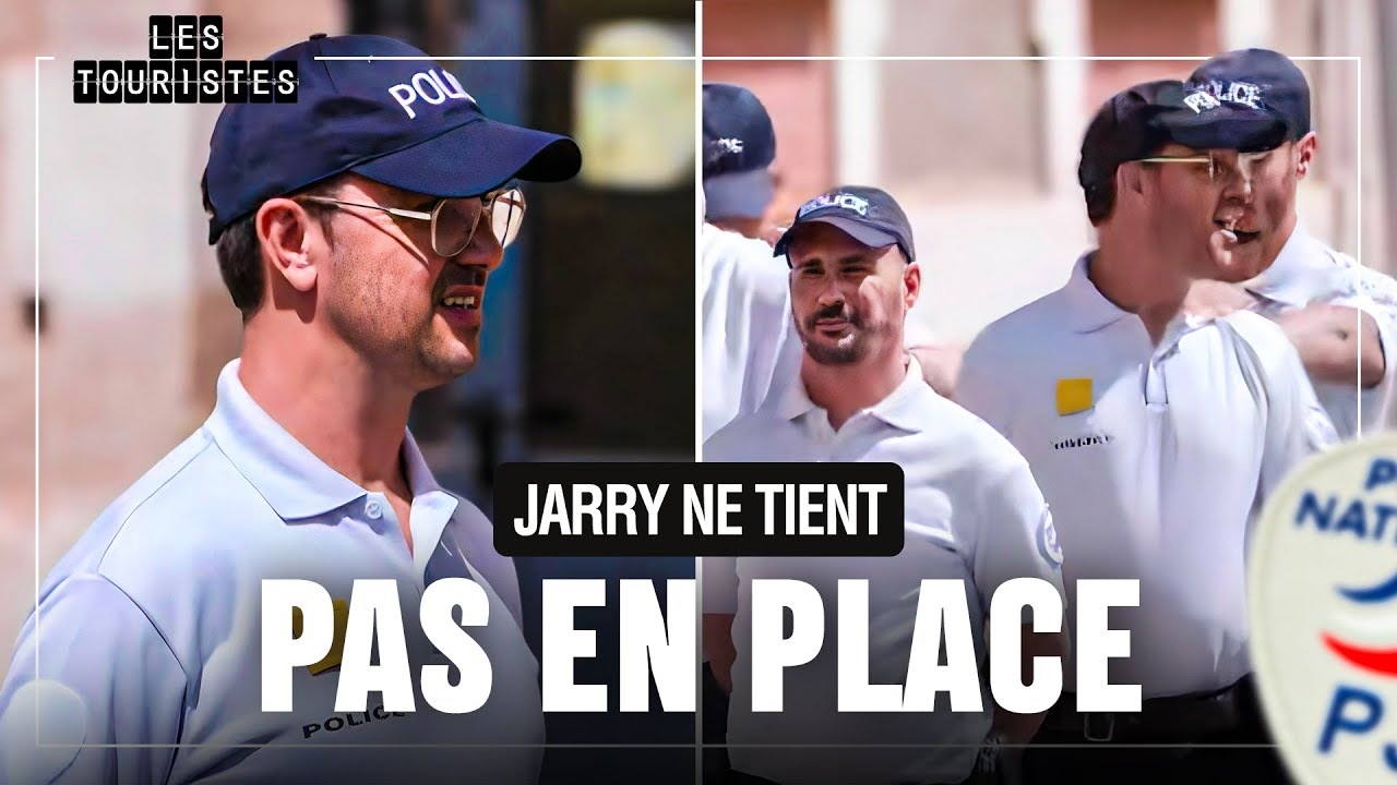 Jarry très dissipé face aux ordres du major de police 🤣 | Les Touristes