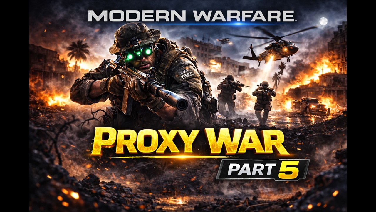 Call of Duty Modern Warfare (2019) – Proxy War Mission | HARD Mode PC Gameplay