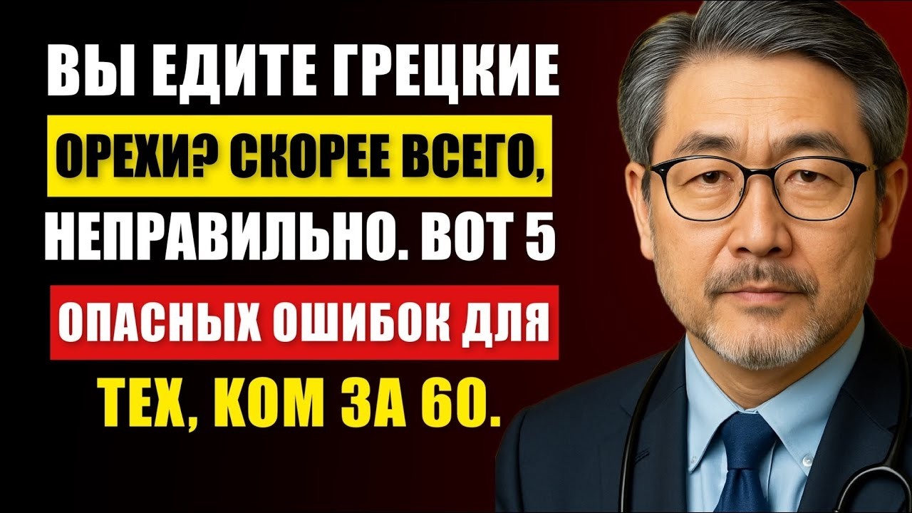 Врач Сказал: После 60 Орехи - Это Яд, Если Делать Эти 5 Ошибок. Пользы и вред орех…