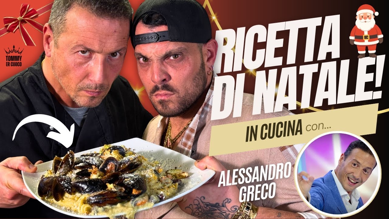 Ricetta di Natale: PASTA ROMANO-PUGLIESE con Alessandro Greco