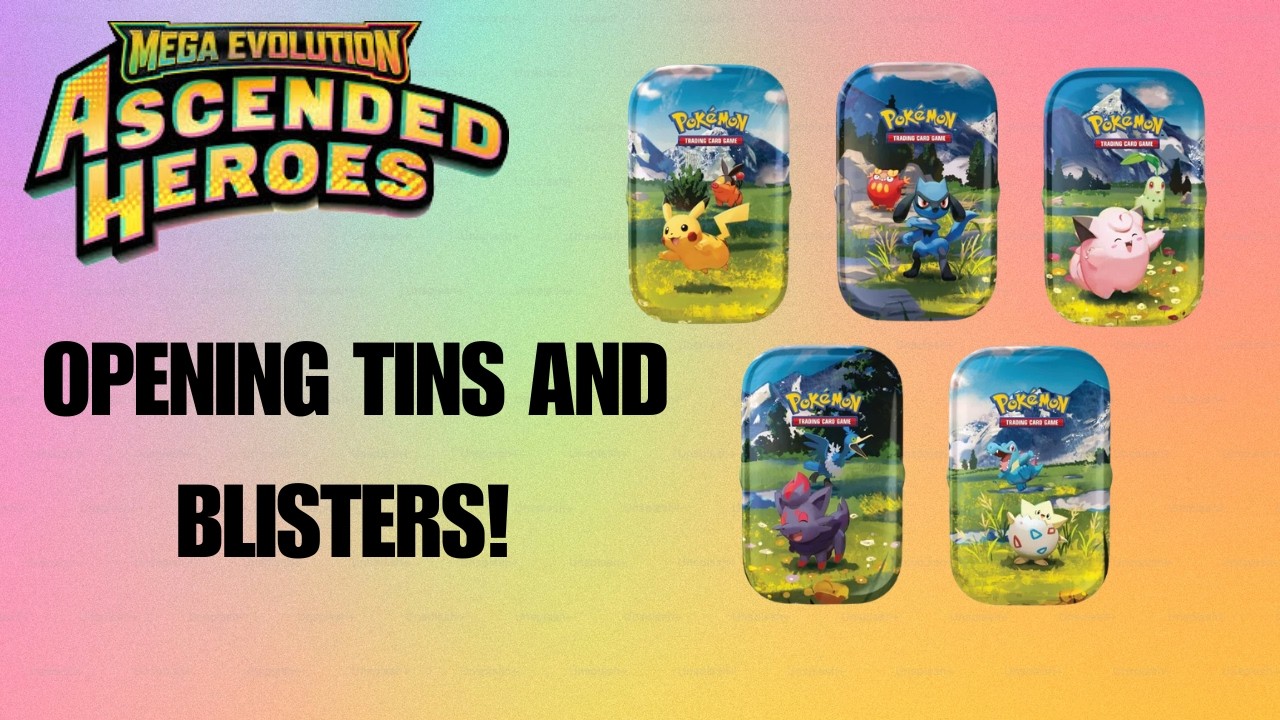 Ascended Heroes Mini Tins & Blisters… Redemption Arc?
