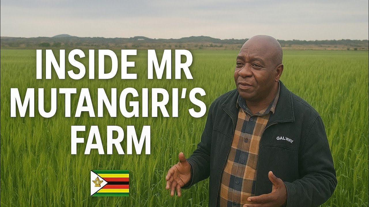 Big Wheat Farming in Zimbabwe: Mr Mutangiri's 250 Hectare Success Story 