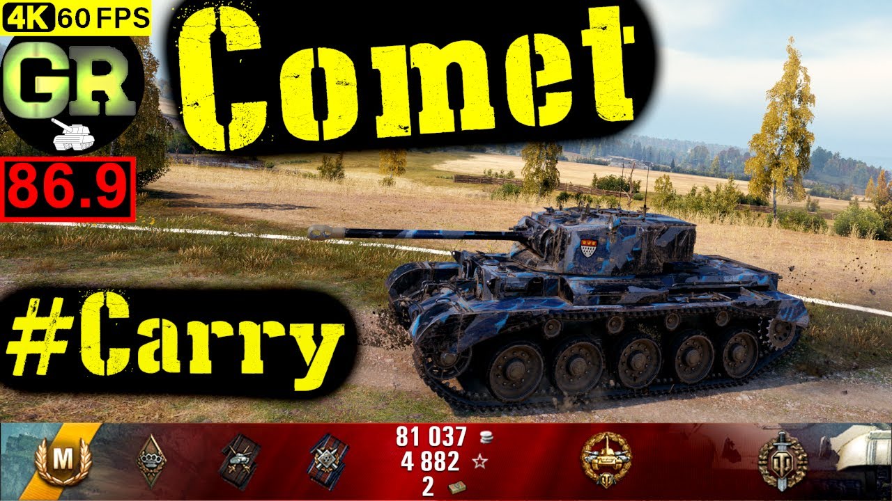87_World of Tanks Comet WoT Replay - 7 Kills 4.5K DMG(Patch 1.5.0)