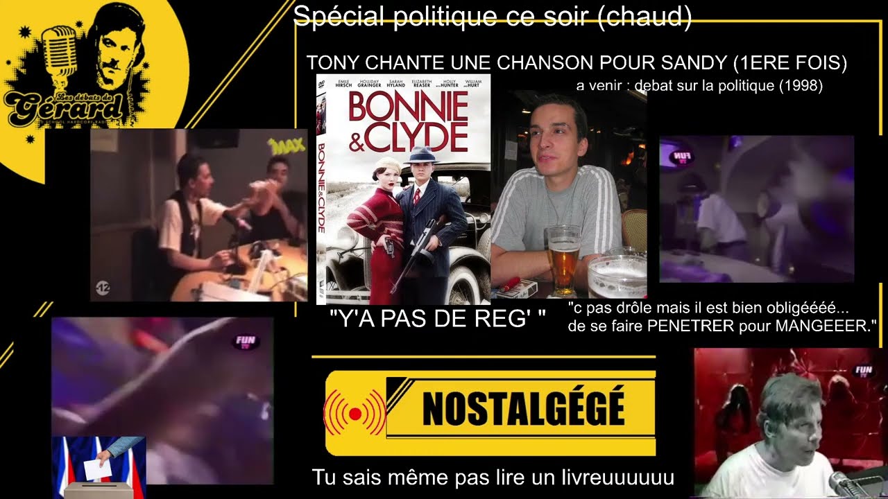Nostalgégé LIVE SPECIAL POLITIQUE ET NELECTION (CA VA ETRE CHAUD)