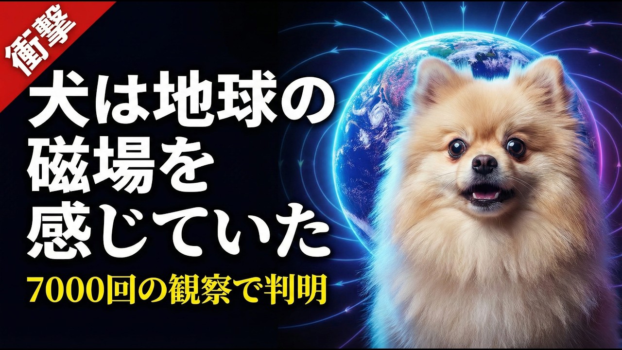 【衝撃】犬がうんちの前にくるくる回る本当の理由 — 地球の磁場を感じていた