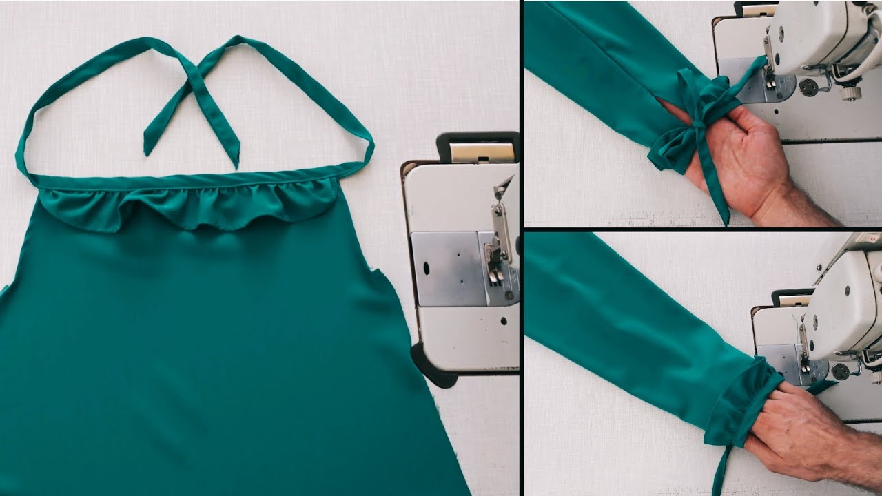 ⛔️ Clever informations for Sew a trendy sleeve design 💯 ruffled sleeves ✅️ Tailor Nour