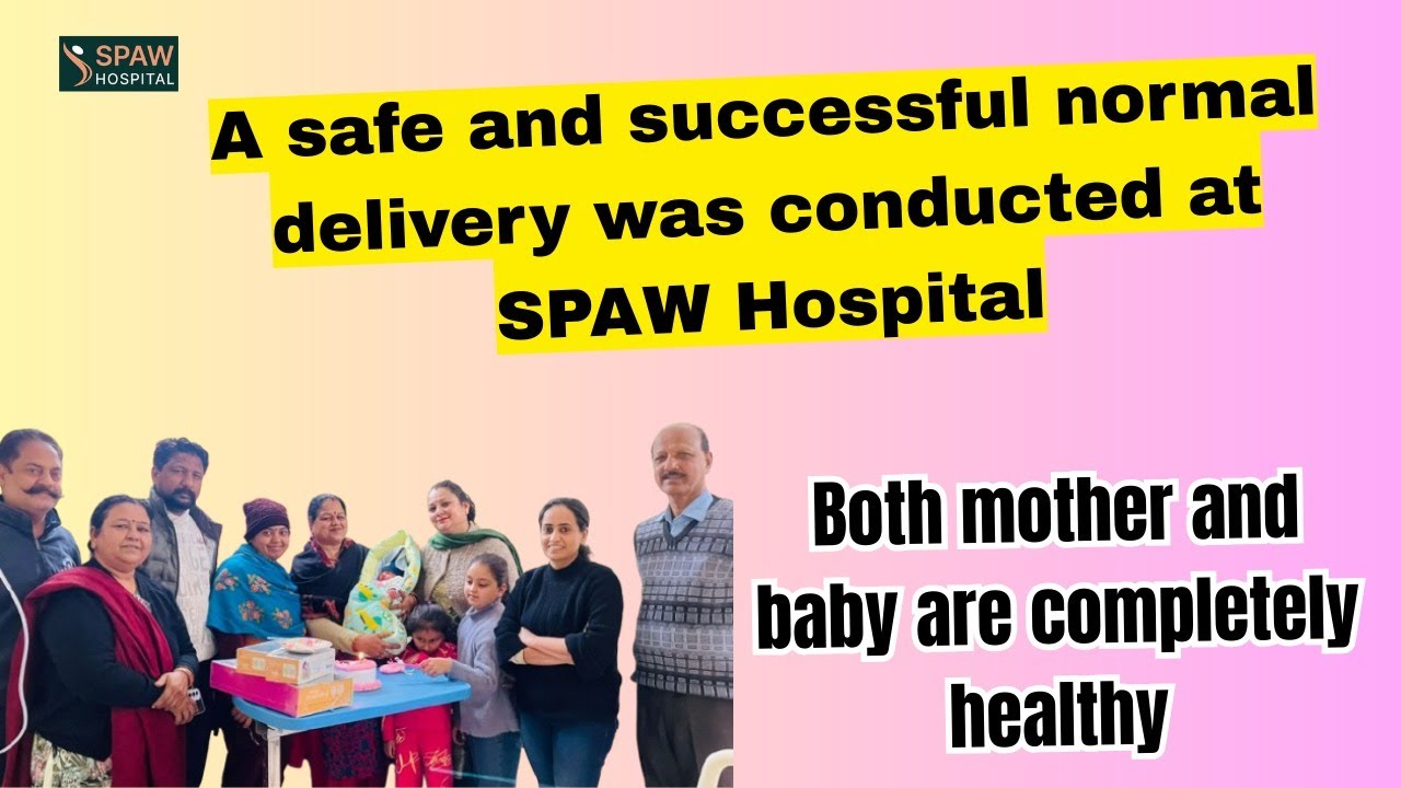 A safe and successful normal delivery was conducted under expert medical supervision.