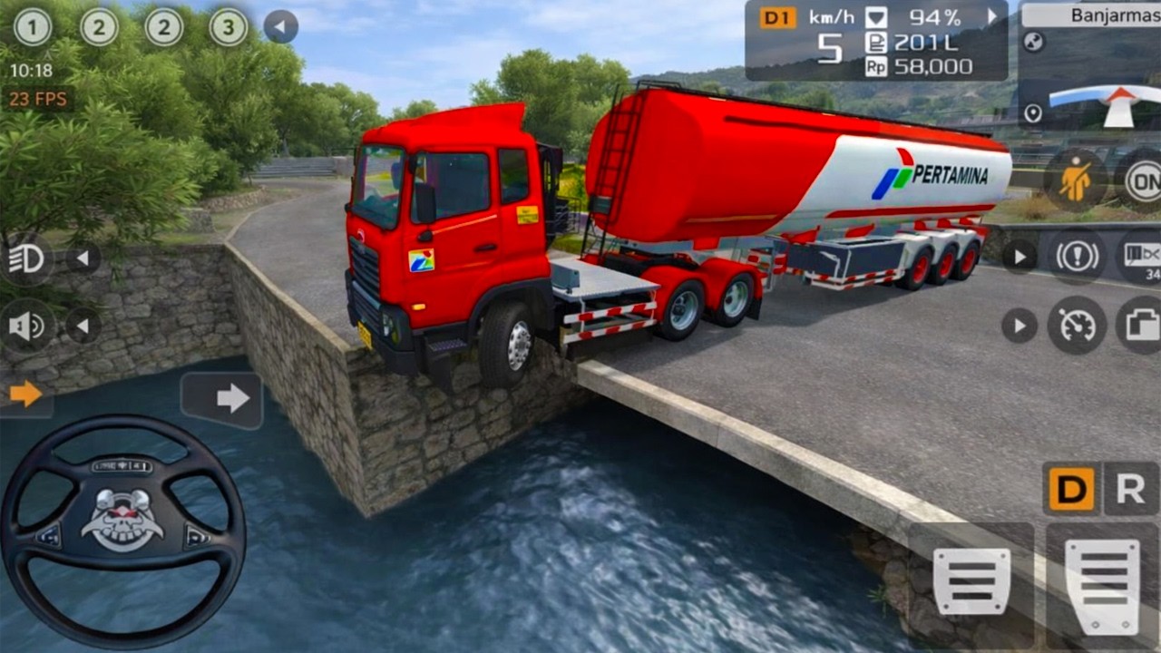 QUESTER BY AD ISKN Truck Game | Bus Simulator Indonesia Gameplay | Realistic BUSSID Livery Mud