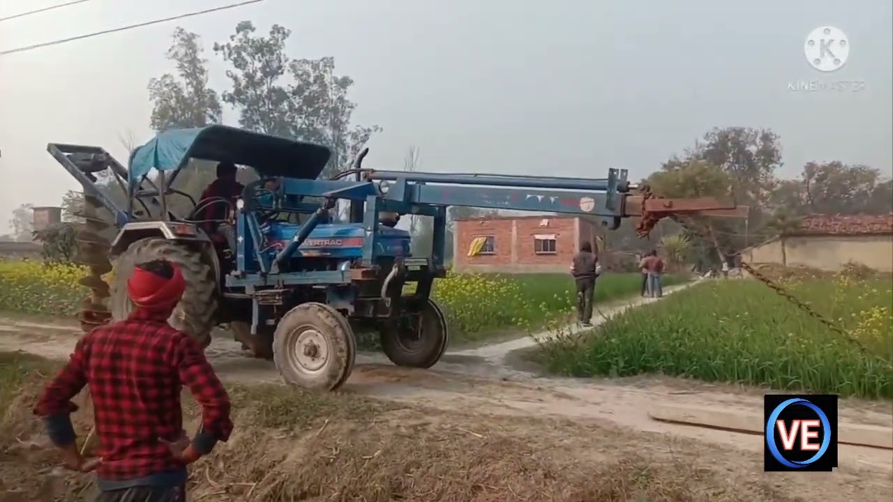 Pole Errection//Pole Kaise Khada Kare//RCC Pole//Khambha Kaise Lagaye//PCC Pole//Cement Pole//VE.