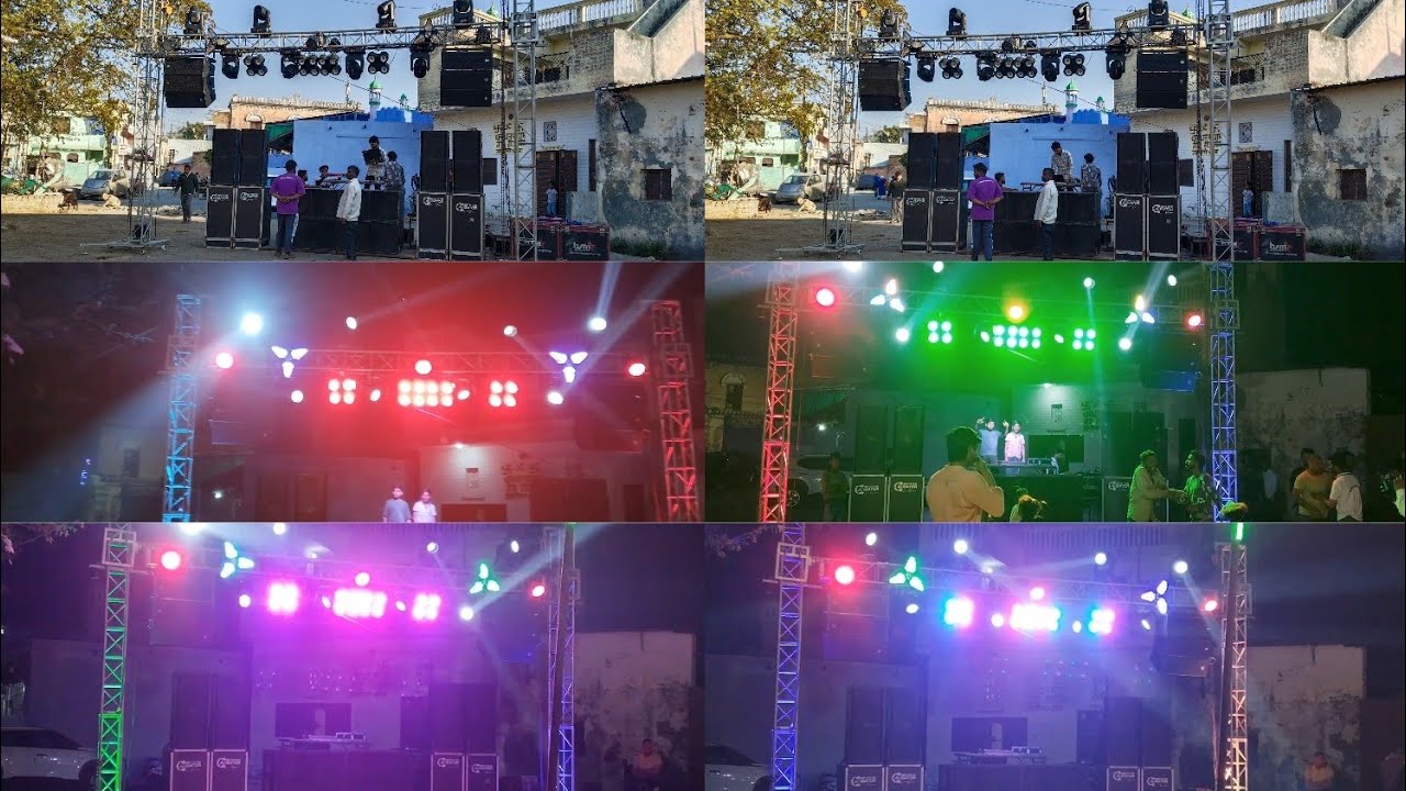Holi pe dj setup lag gya 😱