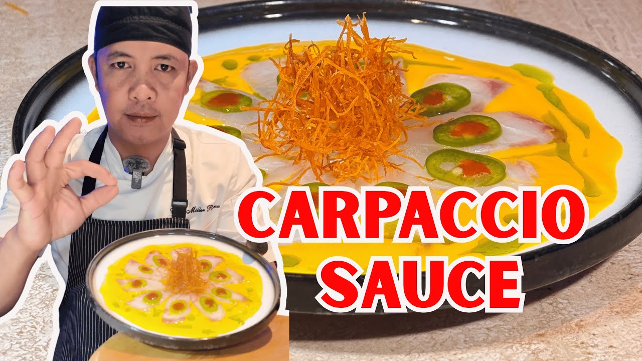 Соус карпаччо | моя версия аджи амарилло