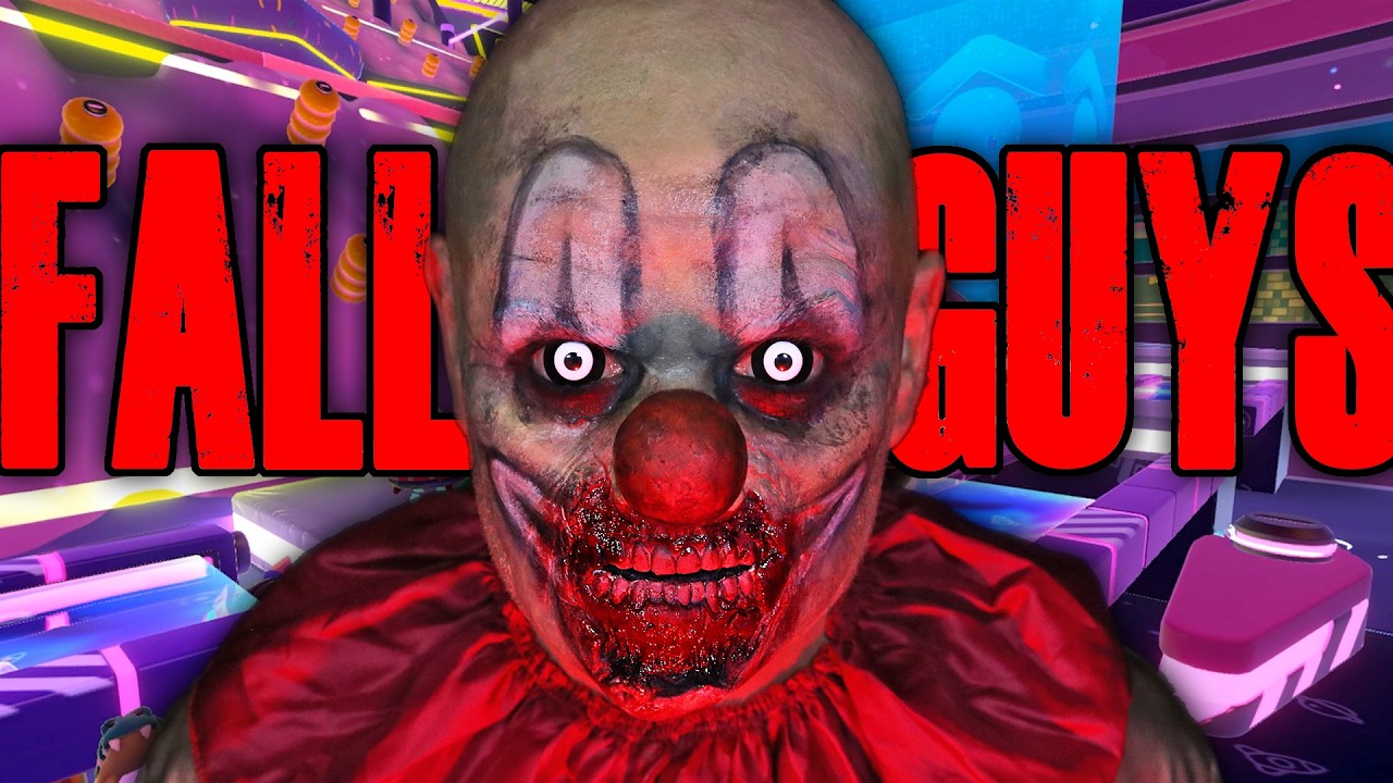 ИГРАЮ В FALL GUYS В РОЛИ ЗОМБИ-КЛОУНА! | Игровой процесс