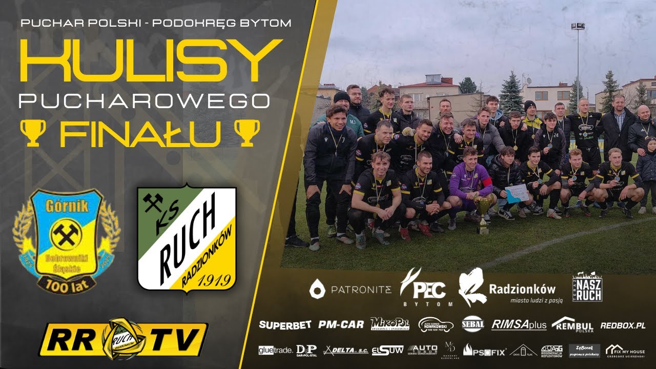 Puchar Polski: Górnik Bobrowniki Śląskie - Ruch Radzionków