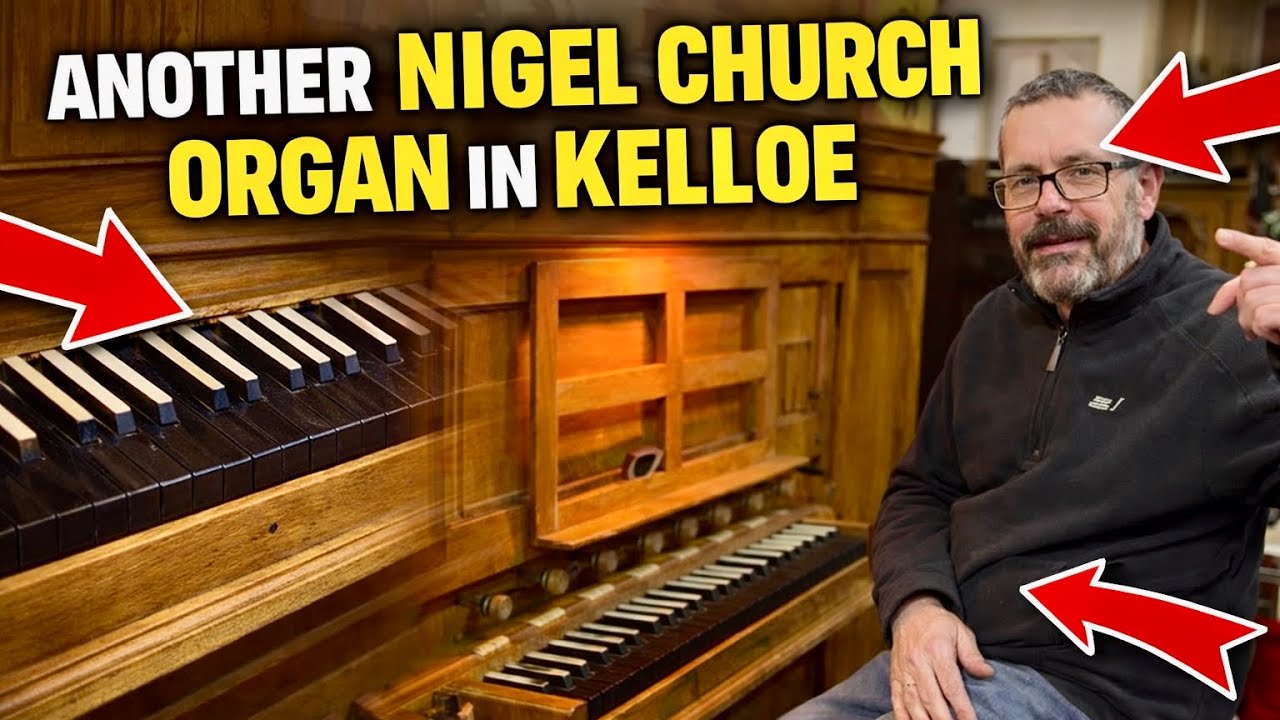 Some SURPRISING Stops:  Another Nigel Church Pipe Organ