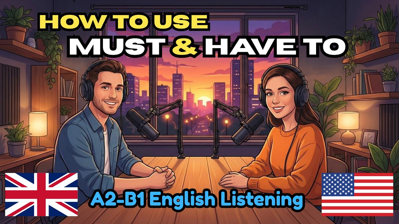 Must vs Have To | English Modal Verbs Made Simple | Easy English Listening