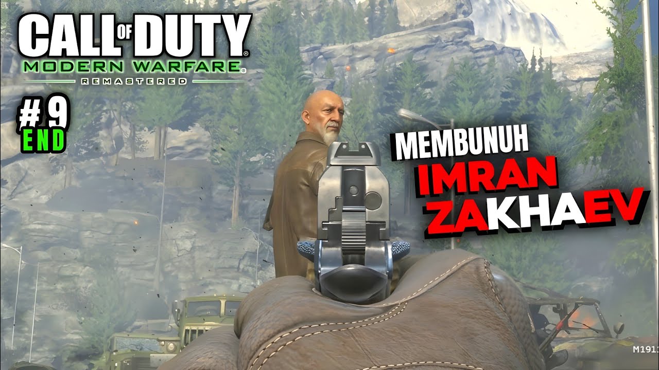 TAMAT! Akhir Dari IMRAN ZAKHAEV! - Call Of Duty Modern Warfare Remastered - Part 9