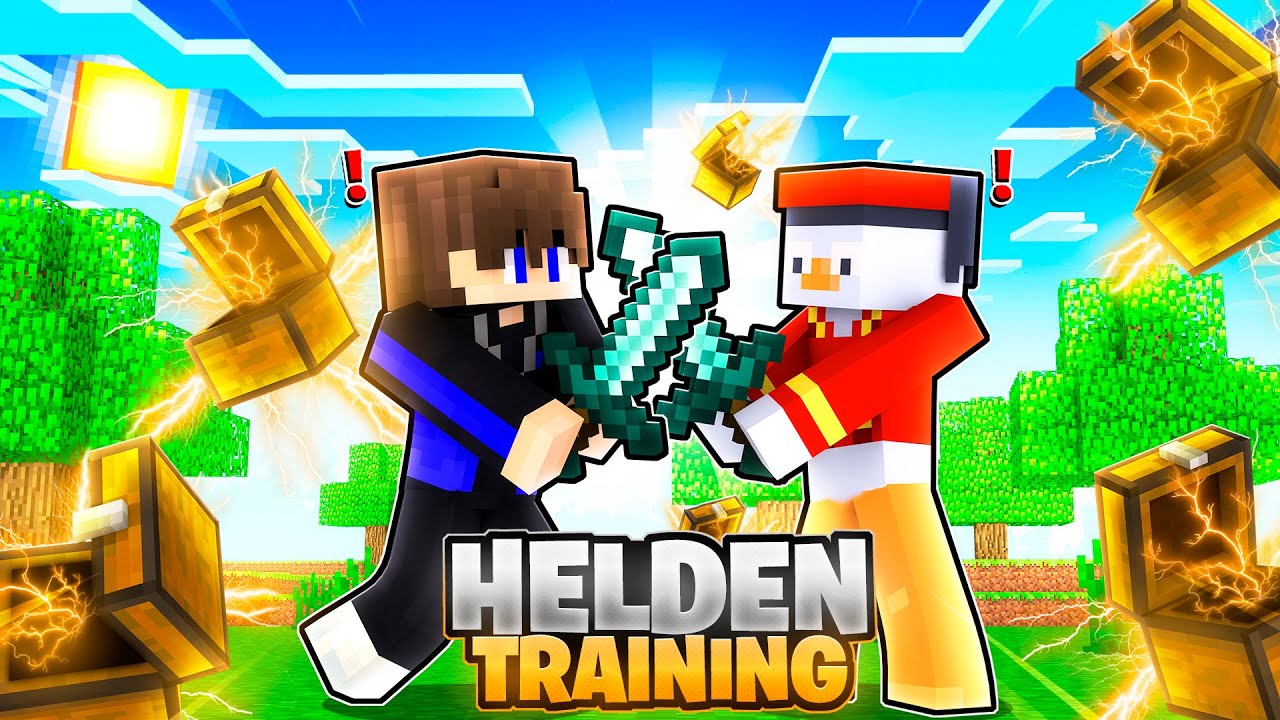 TRIDAN vs ENTE (MINECRAFT HELDEN 2 TRAINING)