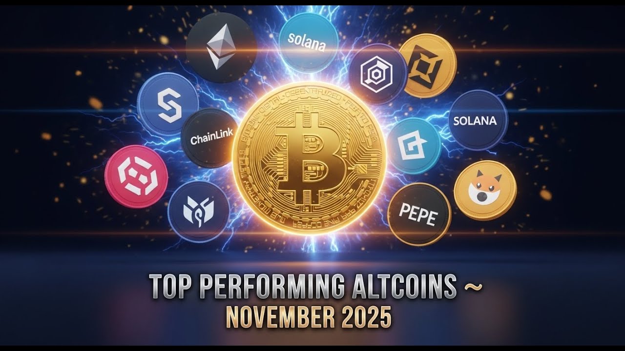 Top Performing Altcoins to Watch in November 2025 🚀 | Hidden Crypto Gems Ready to Explode!