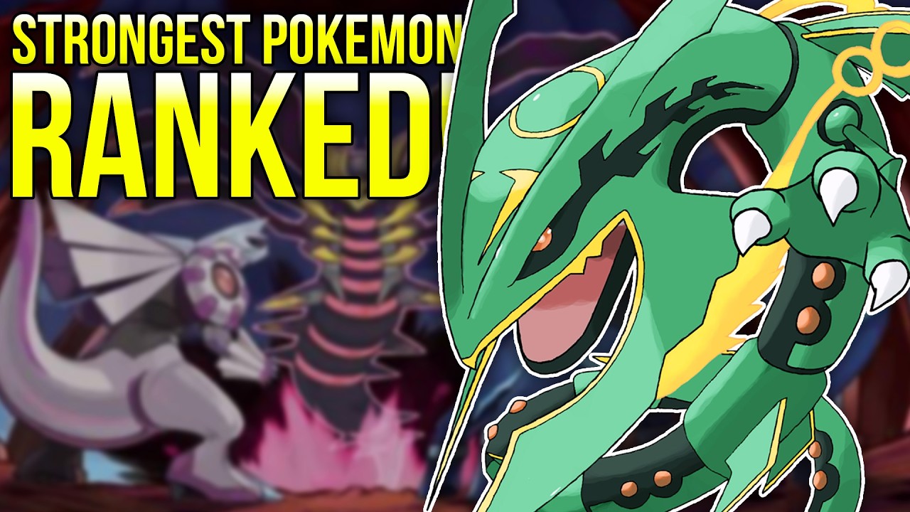 The Top Ten STRONGEST Pokemon RANKED and EXPLAINED!