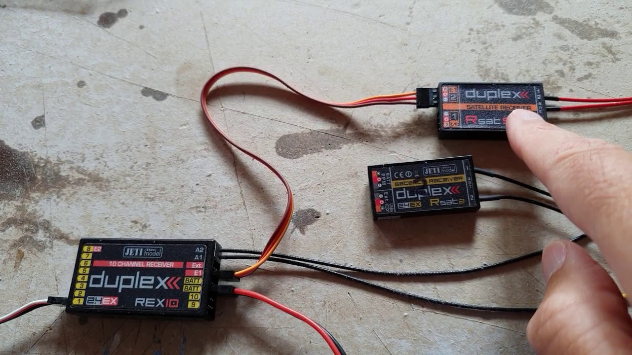 Jeti - 900MHz backup and REX receiver