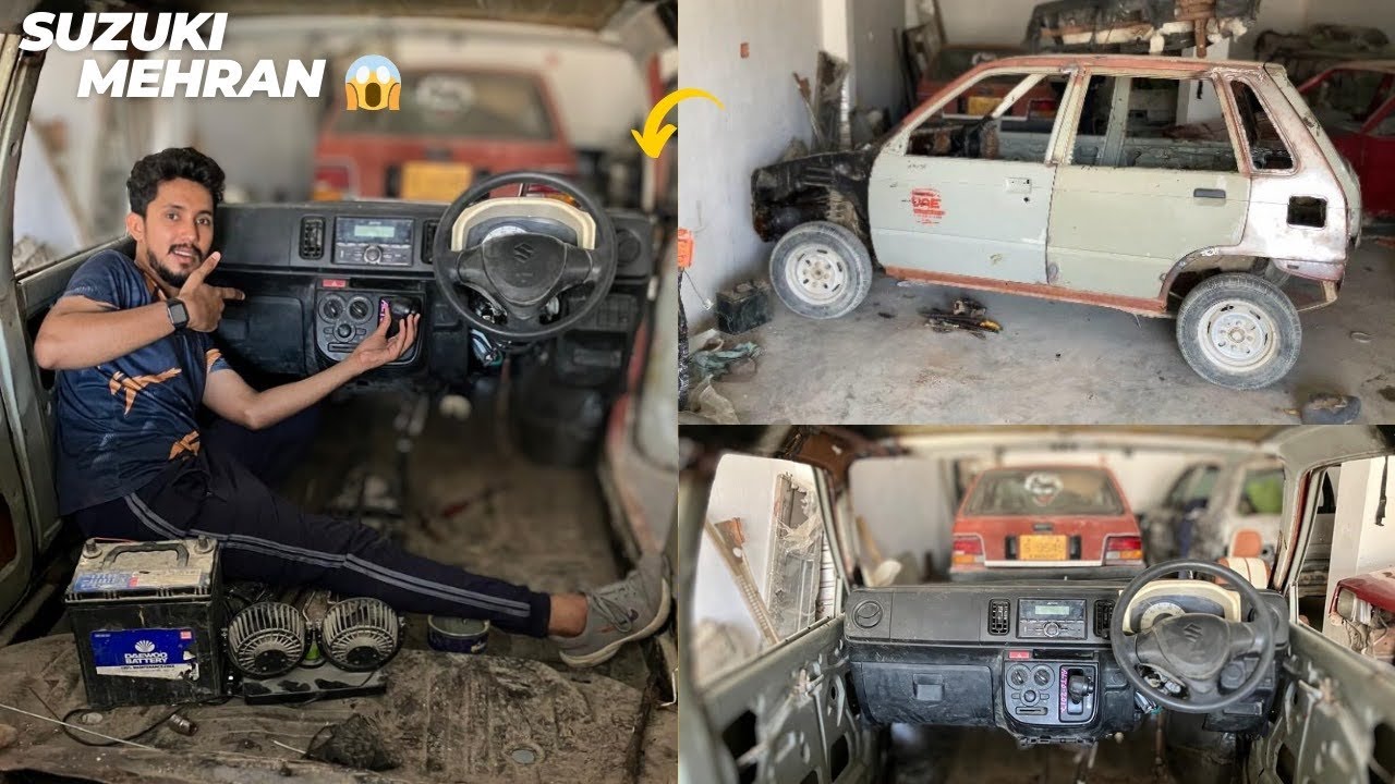 Suzuki Mehran Mai Japnese Alto 2020 Model Ka Dashboard 🥵 || Mehran Restoration Ep 05