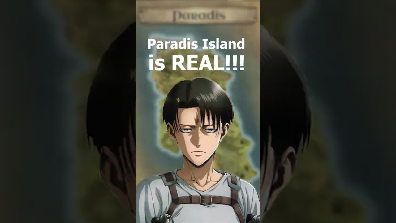 PARADIS ISLAND FROM AOT IS REAL! Attack on titan in real life