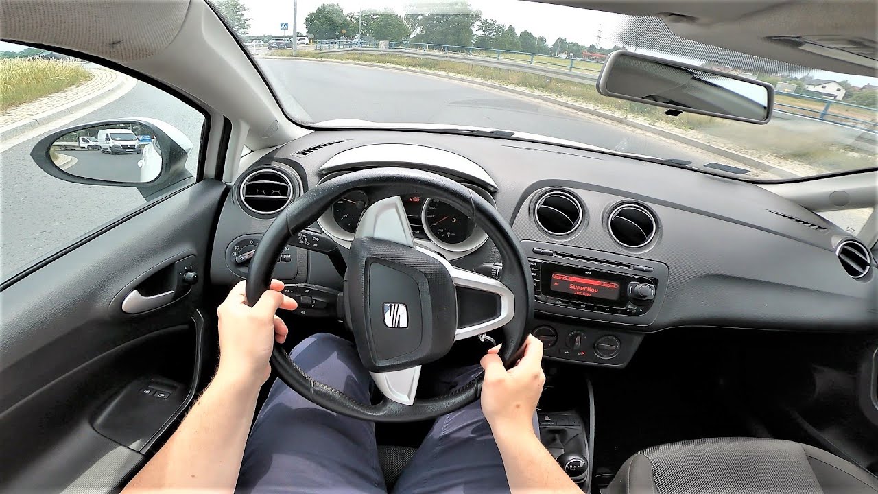 Seat Ibiza IV 1.6tdi 90HP (2010) Pure POV Test Drive & Acceleration 0-100 | 4K #131