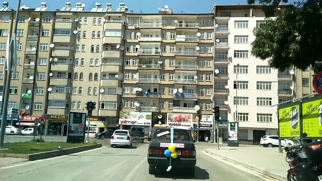 Elazığ sokakları Ağustos 2017